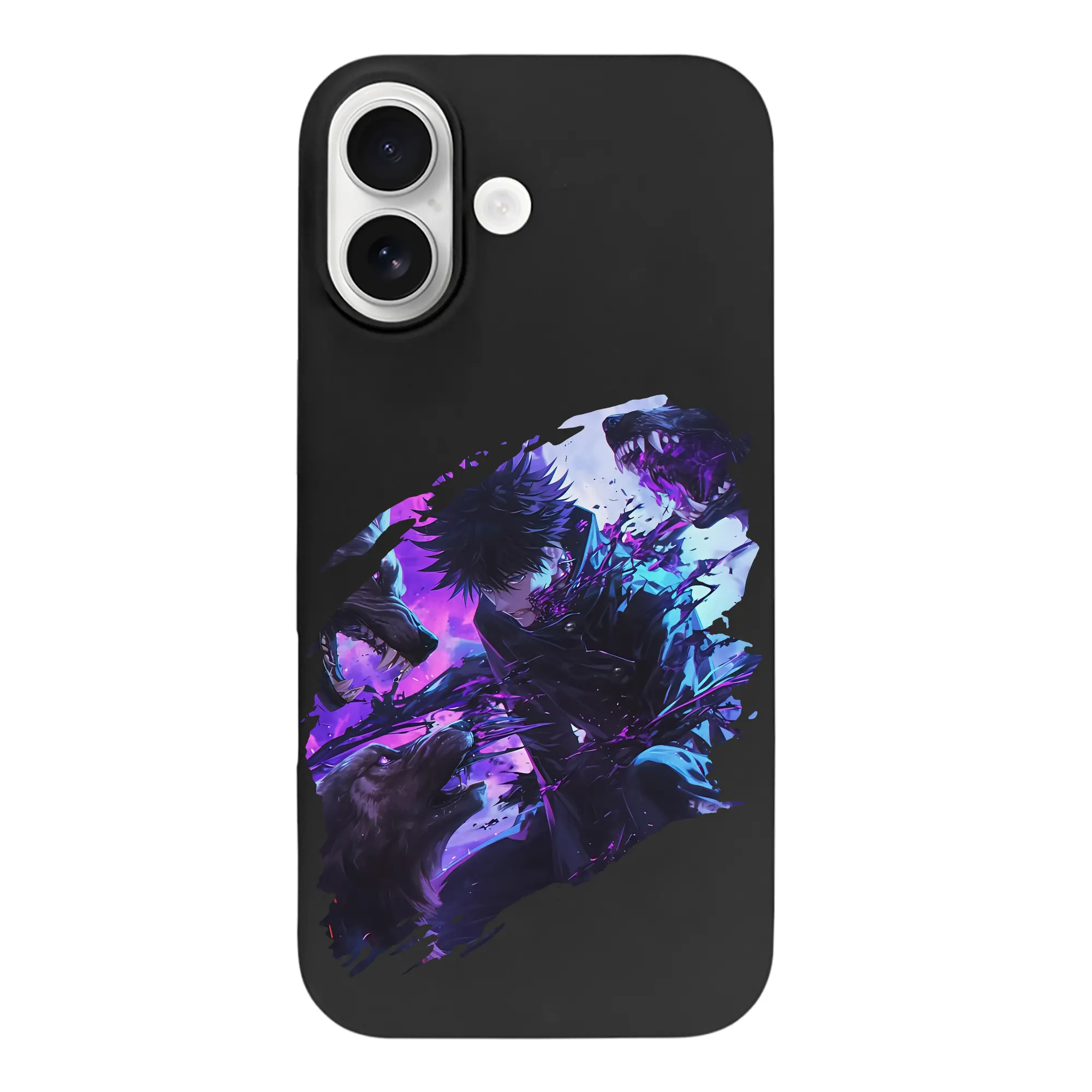 呪術廻戦 グッズ,伏黒 恵 - iPhone 17 シリーズ シリコンケース 薄型 耐衝撃 指紋防止 ソフトタッチカバー 精密フィット 傷防止 保護ケース iPhone 17/17 Air/17 Pro/17 Pro Max 対応